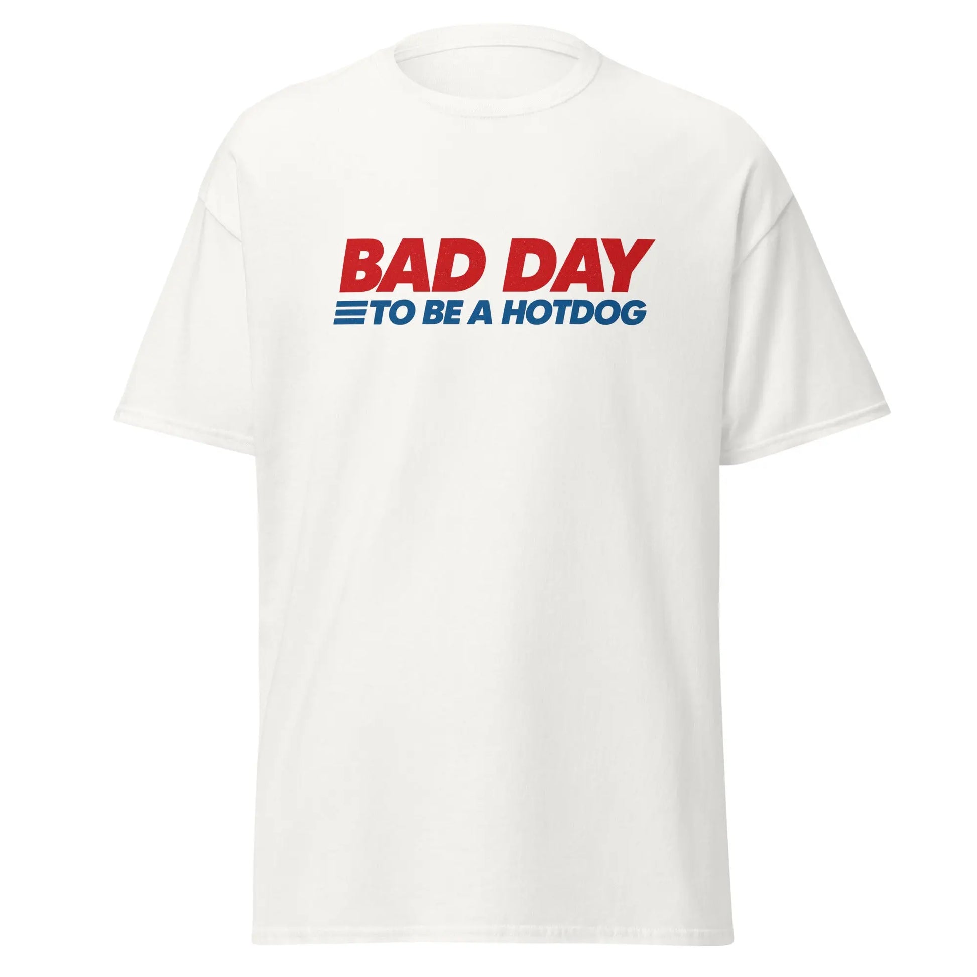 Bad Day To Be A Hot Dog Shirt It's A Bad Day To Be A HotDog T Shirt Hot Dog Men's Tee - Private Fashion Collection 