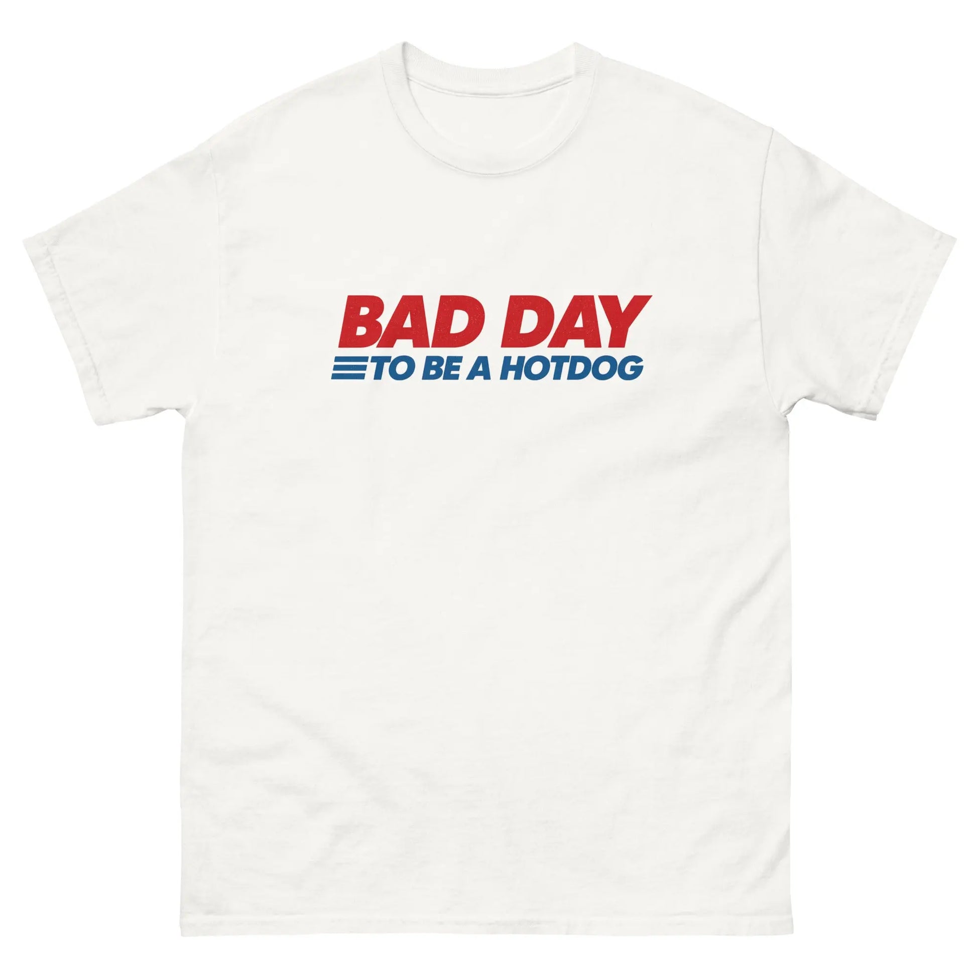 Bad Day To Be A Hot Dog Shirt It's A Bad Day To Be A HotDog T Shirt Hot Dog Men's Tee - Private Fashion Collection 