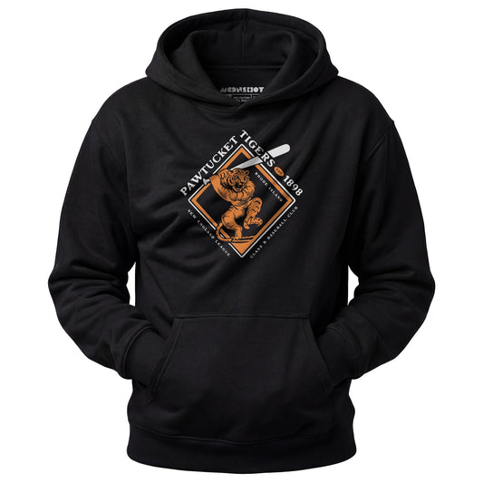 Pawtucket Tigers - Rhode Island - Vintage Defunct Baseball Teams - Unisex Hoodie - Private Fashion Collection 