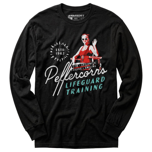 Peffercorn's Lifeguard Training v2 - Long Sleeve T-Shirt - Private Fashion Collection 