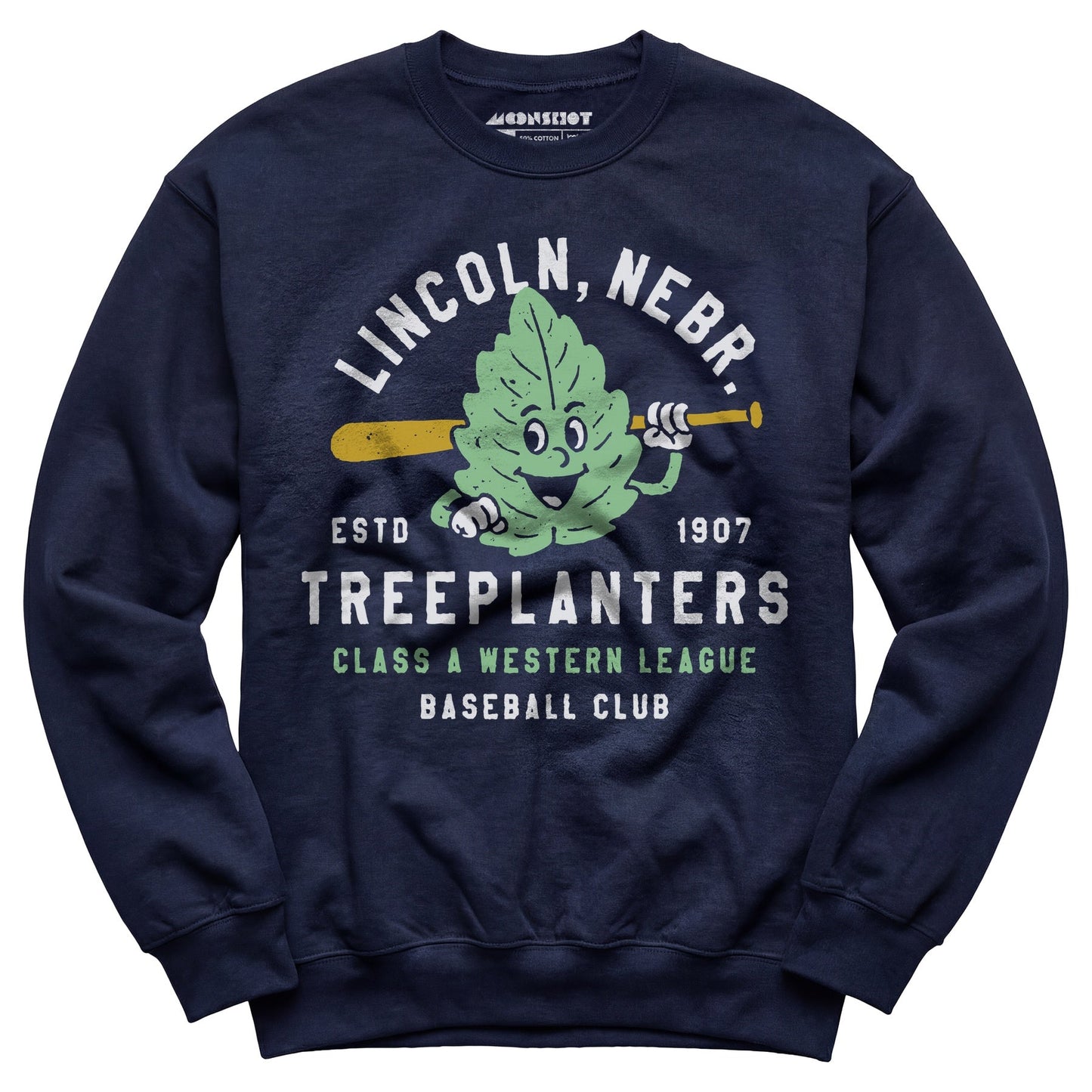 Lincoln Treeplanters - Nebraska - Vintage Defunct Baseball Teams - Unisex Sweatshirt