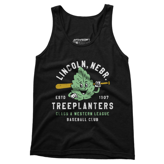 Lincoln Treeplanters - Nebraska - Vintage Defunct Baseball Teams - Unisex Tank Top