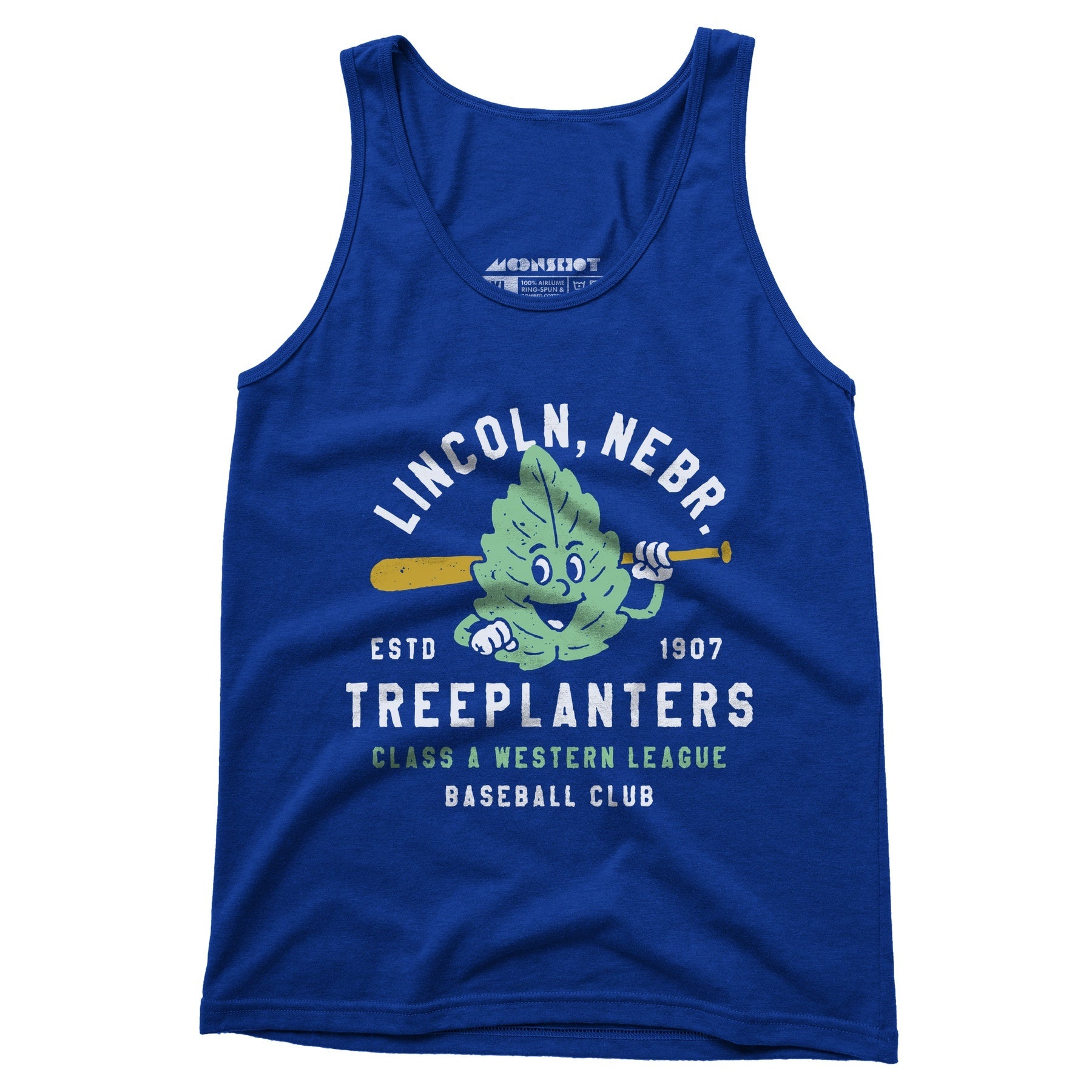 Lincoln Treeplanters - Nebraska - Vintage Defunct Baseball Teams - Unisex Tank Top