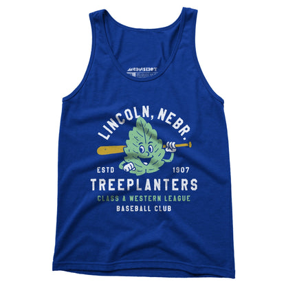 Lincoln Treeplanters - Nebraska - Vintage Defunct Baseball Teams - Unisex Tank Top