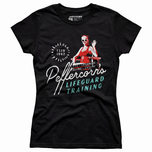 Peffercorn's Lifeguard Training v2 - Women's T-Shirt - Private Fashion Collection 